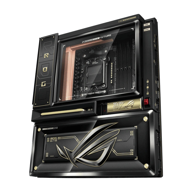 ASUS ROG CROSSHAIR X870E EDITION 20 Mainboard 11 ASUS ROG CROSSHAIR X870E EDITION 20 Mainboard - Ảnh 11