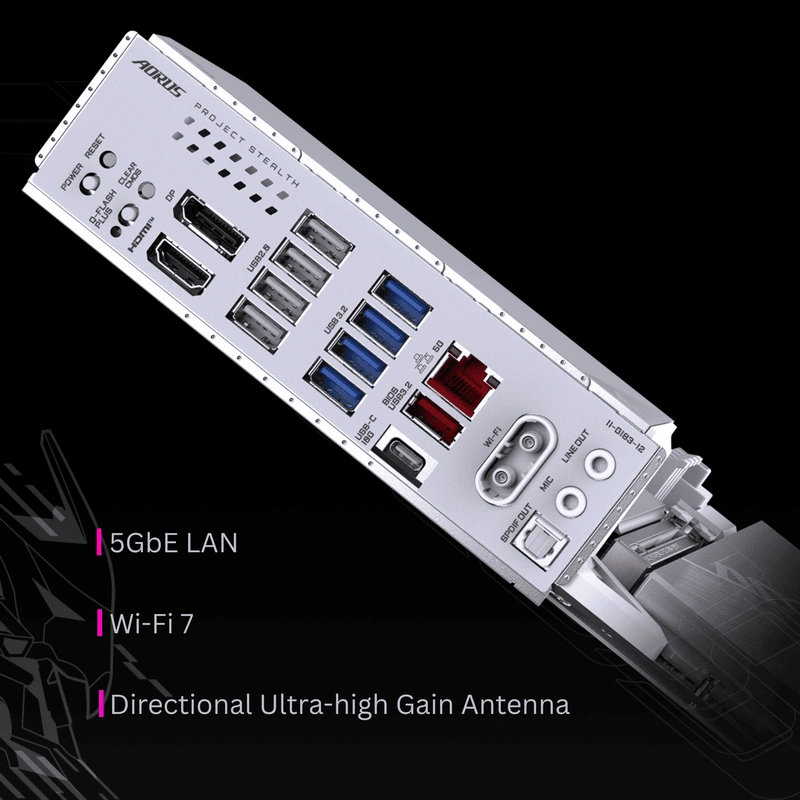 Kết nối Wi-Fi 7 và Công nghệ Gigabyte EZ DIY