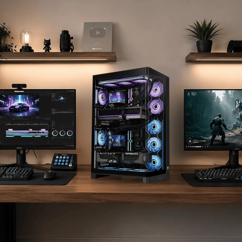 Thermaltake CAPO X Dual System Chassis 45 Thermaltake CAPO X Dual PC Setup 2