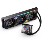 JONSBO TM-360 Black AIO Liquid Cooling – 360mm màn hình IPS, ARGB, TDP 325W 10 Jonsbo TM 360 black pic 4