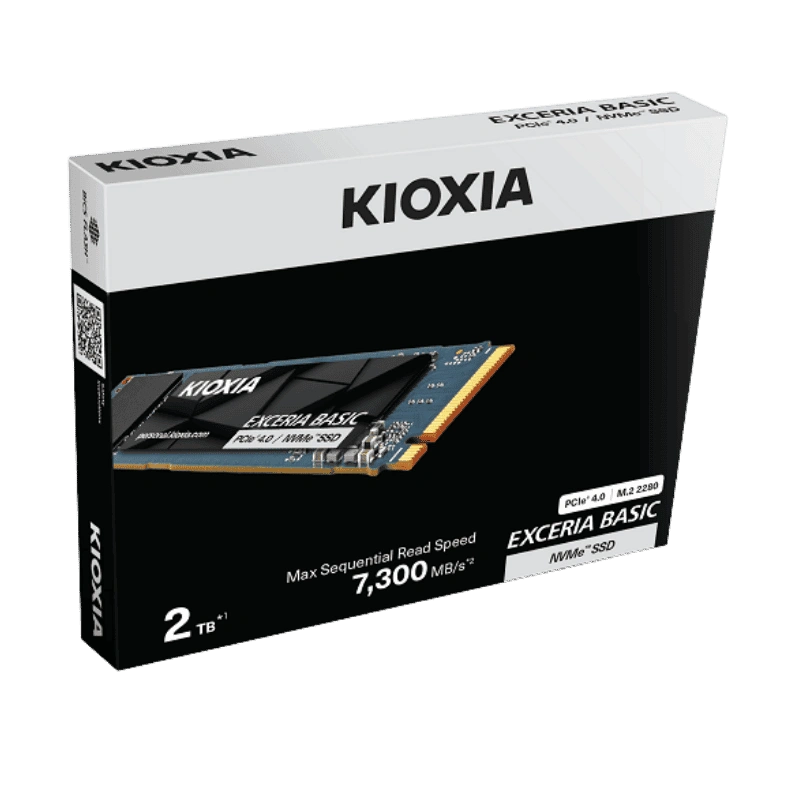SSD KIOXIA EXCERIA BASIC 2TB NVMe PCIe Gen4 x4 (LSF10Z002TG8) SSD 2 SSD KIOXIA EXCERIA BASIC 2TB NVMe PCIe Gen4 x4 (LSF10Z002TG8) SSD - Ảnh 2