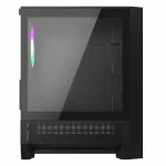 LinkTech Bahamut M 4F Black Mid Tower Case - M-ATX, 4x 120mm RGB Fans 9 LinkTech Bahamut M 4F M ATX pic 3