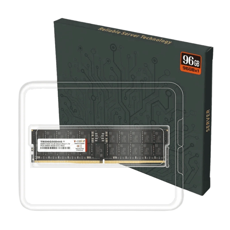 RAM Server V-Color 96GB trên một module DDR5 RDIMM