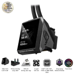 ASUS ROG Strix SLC IV 360 ARGB LCD AIO Liquid CPU Cooler - 360mm, LCD 5.08" 30 ROG Strix SLC IV 360 ARGB LCD pic 12 1