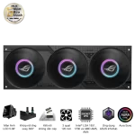 ASUS ROG Strix SLC IV 360 ARGB LCD AIO Liquid CPU Cooler - 360mm, LCD 5.08" 32 ROG Strix SLC IV 360 ARGB LCD pic 14 1