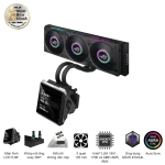 ASUS ROG Strix SLC IV 360 ARGB LCD AIO Liquid CPU Cooler - 360mm, LCD 5.08" 22 ROG Strix SLC IV 360 ARGB LCD pic 4 1