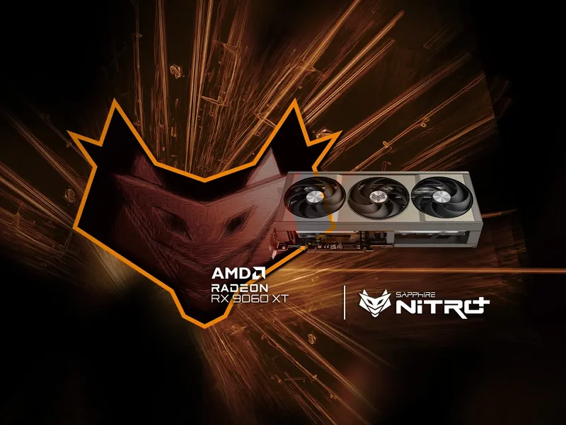 SAPPHIRE NITRO+ AMD Radeon™ RX 9060XT GAMING OC 16GB Graphics Card 14 SAPPHIRE NITRO+ AMD Radeon RX 9060 XT GAMING OC 16GB Banner
