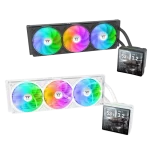 THERMALTAKE TH360 V3 Ultra – 360mm LCD 3.95" ARGB Sync AIO Liquid CPU Cooler