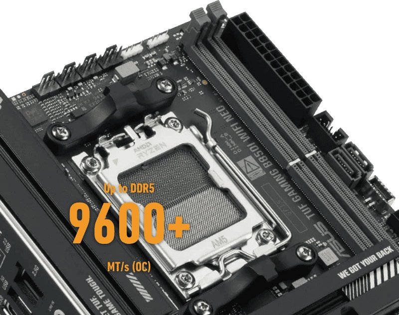 Hỗ trợ RAM DDR5 trên ASUS B850I