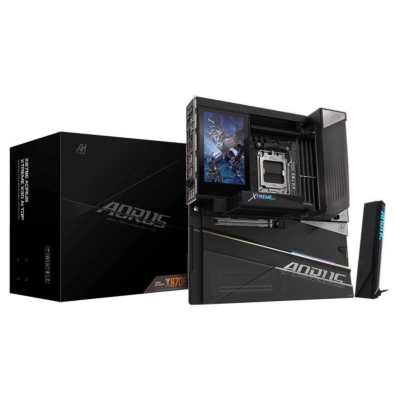 GIGABYTE X870E AORUS XTREME X3D AI TOP Mainboard 1 GIGABYTE X870E AORUS XTREME X3D AI TOP Mainboard