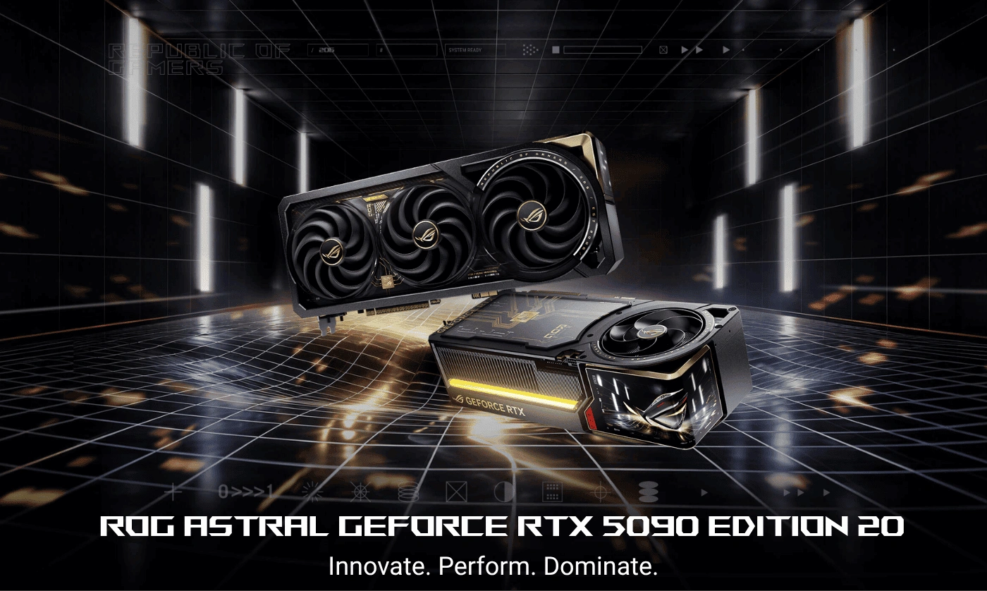 ASUS ROG Astral GeForce RTX 5090 Edition 20 Graphics Card 36 Card Đồ Họa ROG Astral GeForce RTX 5090 Edition 20