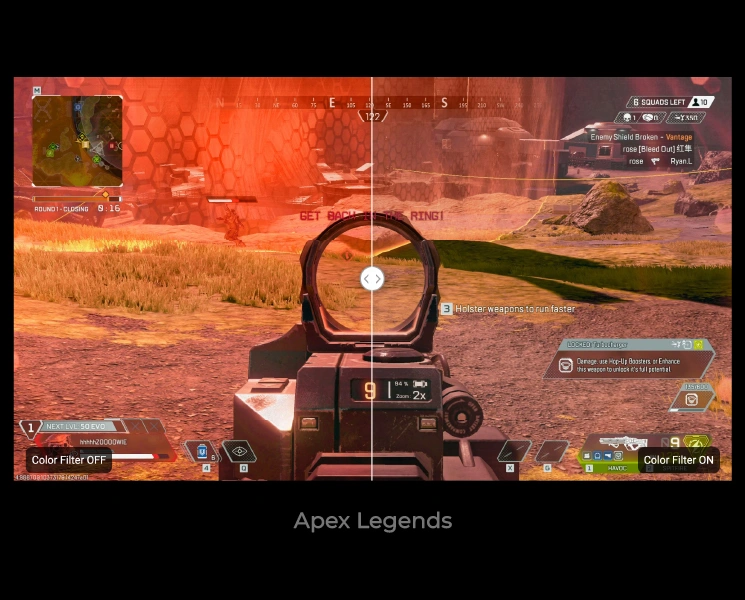 Color Filter trên Apex Legends