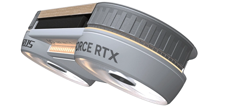 AORUS GeForce RTX 5080 INFINITY WOOD Angle 2