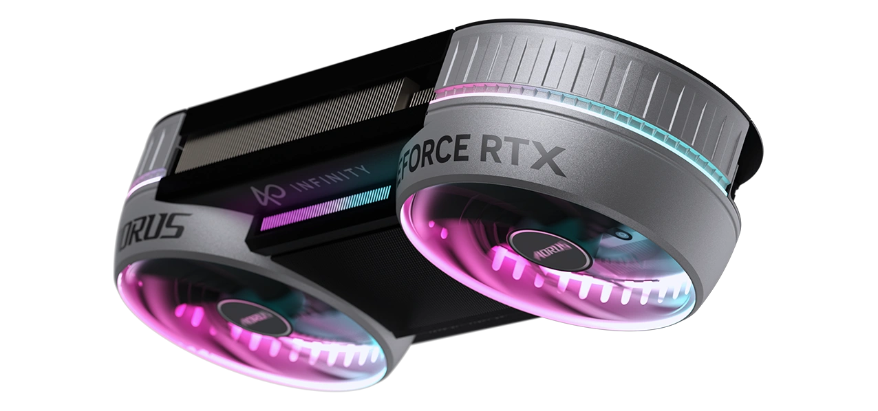AORUS GeForce RTX 5070 Ti INFINITY 16G Design 2