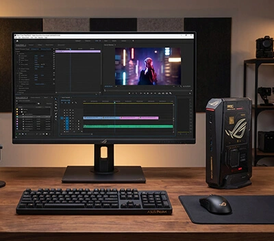 ASUS ROG NUC 16 Edition 20 (RNUC16JNK9X8ADA2) mini PC - Core Ultra 9 290HX, RTX 5090 24GB, 64GB DDR5, 2TB PCIe 5.0, Wi-Fi 7 20 ROG NUC 16 Edition 20 Cho Tác Vụ Sáng Tạo