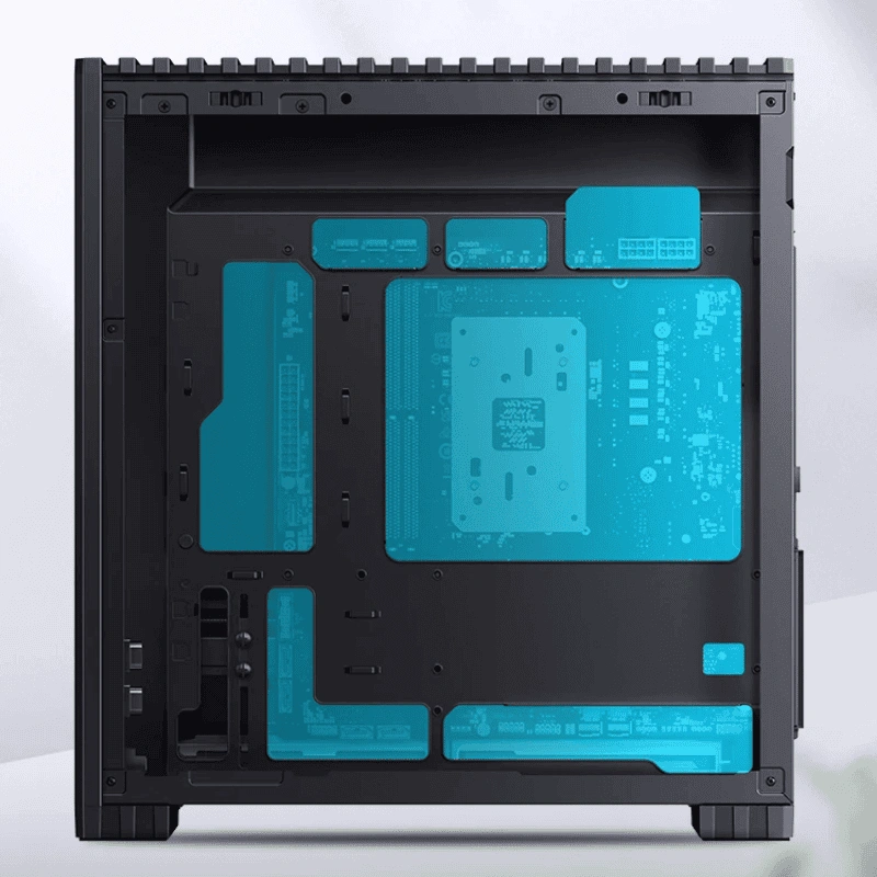 JONSBO D34 M-ATX Case - màn hình Monitoring, AIO 280mm 37 JONSBO D34 hỗ trợ mainboard back-connect Micro-ATX