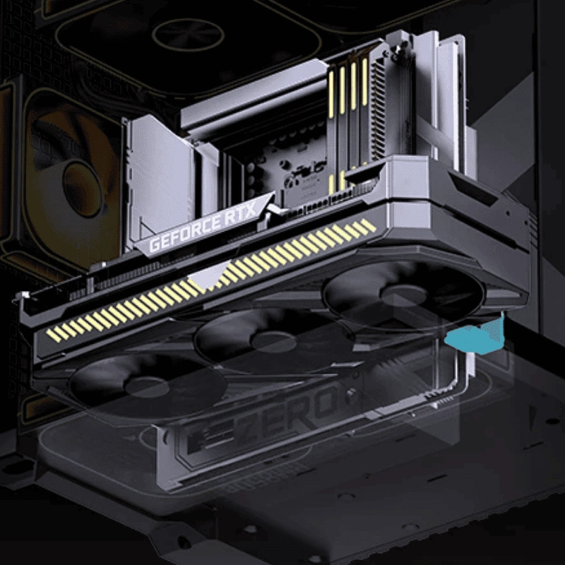 JONSBO D34 M-ATX Case - màn hình Monitoring, AIO 280mm 40 Khả năng hỗ trợ card đồ họa trên JONSBO D34 Black
