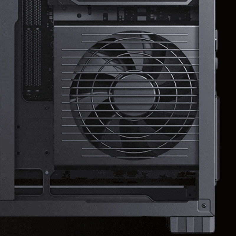 JONSBO D34 M-ATX Case - màn hình Monitoring, AIO 280mm 41 Khả năng lắp CPU Cooler và nguồn ATX trên JONSBO D34 Black