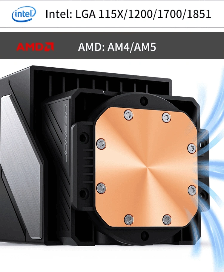 Khả năng hỗ trợ nền tảng Intel và AMD của JONSBO TM-280
