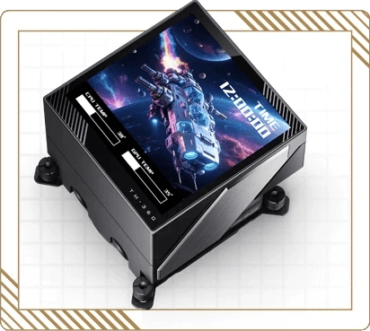 Màn hình IPS 3.95 inch trên JONSBO TM-280