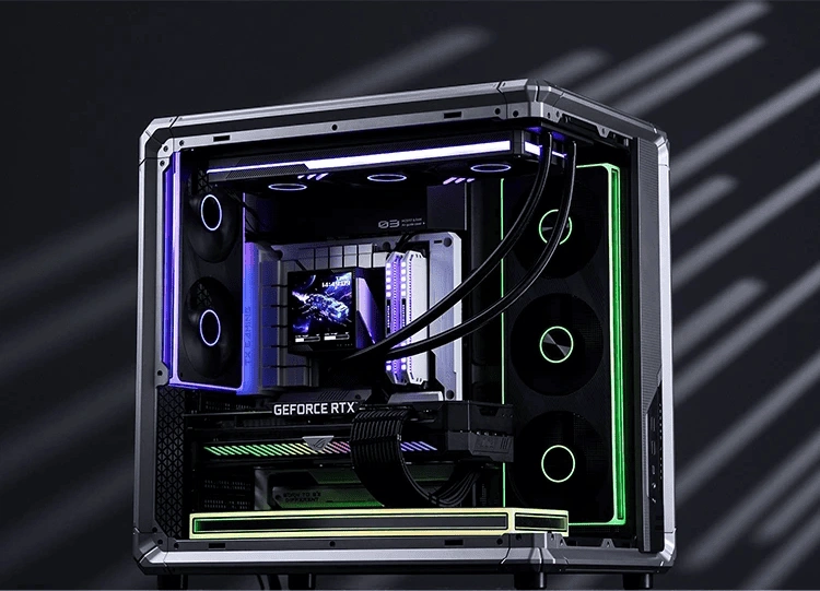 JONSBO TM-360 Black AIO Liquid Cooling – 360mm màn hình IPS, ARGB, TDP 325W 16 Radiator 360mm JONSBO TM-360 Black