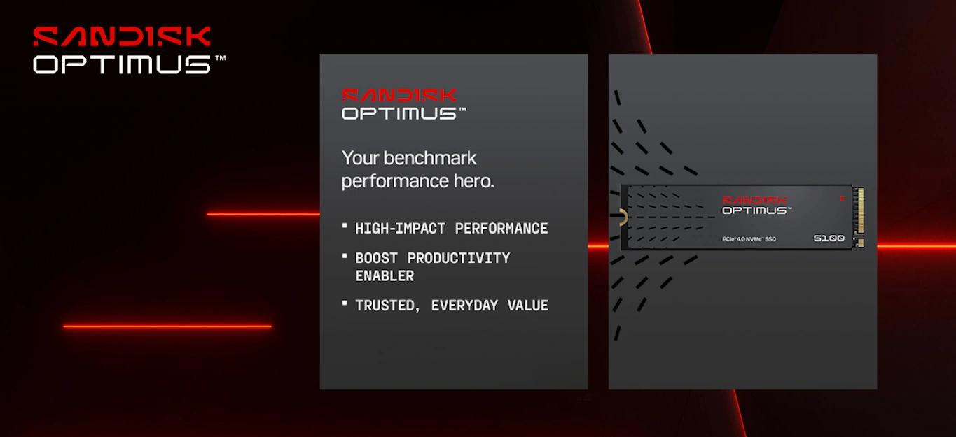 SANDISK QLC 3D CBA NAND nCache 4.0 Host Memory Buffer Optimus 5100 4TB