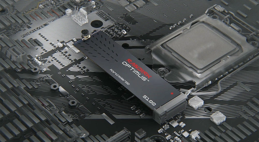 SANDISK Optimus 5100 NVMe SSD 4TB M.2 2280