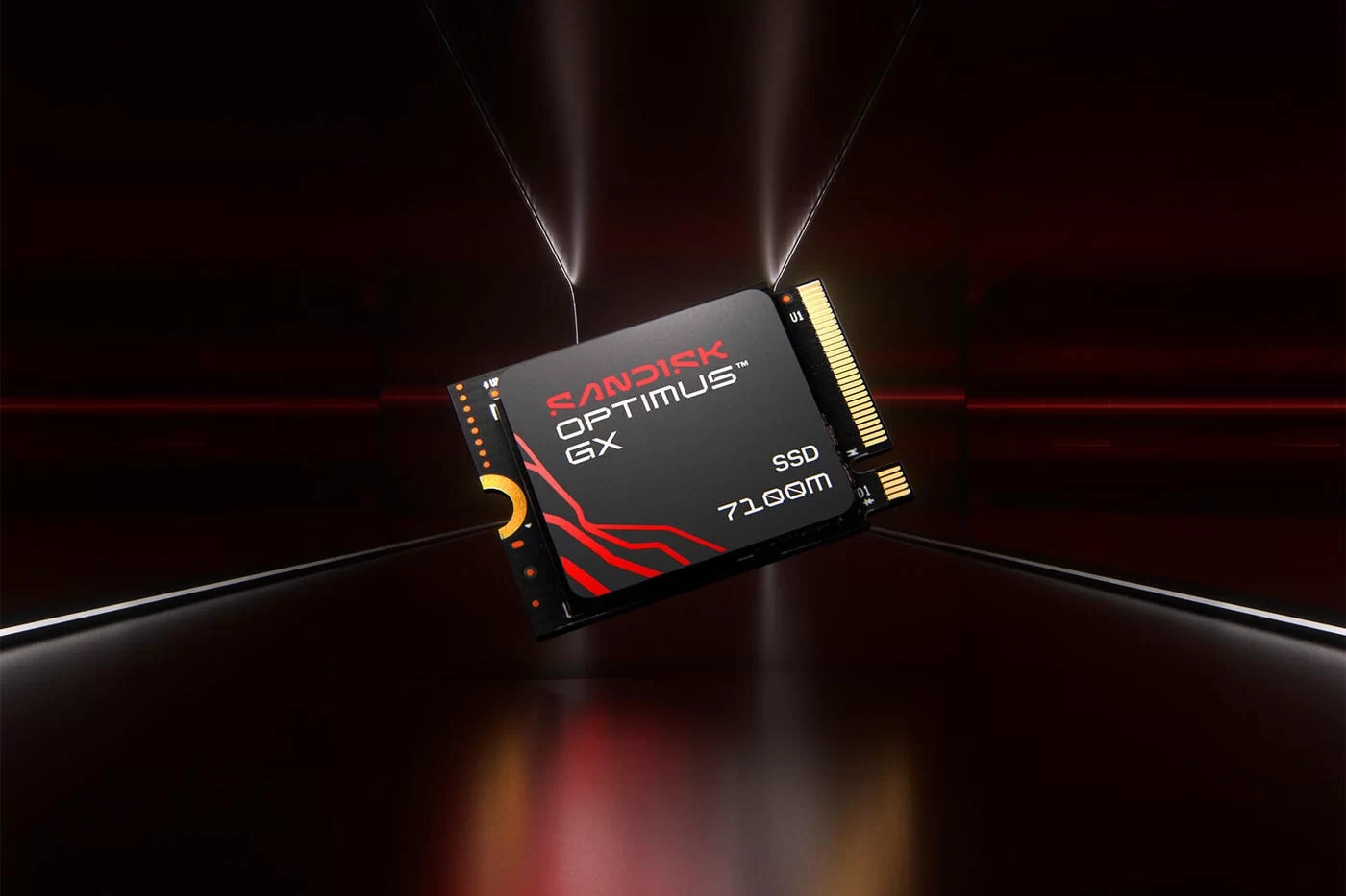SANDISK Optimus GX 7100M NVMe SSD 2TB M.2 2230 PCIe 4.0