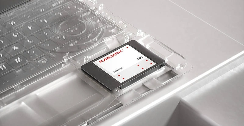 Tốc độ đọc 545MB/s của SANDISK 320 SATA SSD 2TB