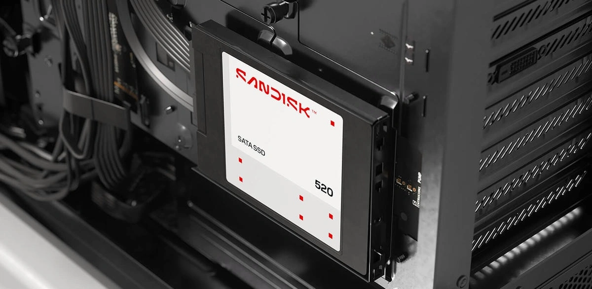 SANDISK 520 SATA 2TB SSD - SATA III, 2.5" Form Factor 9 Thiết kế SATA 2.5 inch 7mm SANDISK 520 SATA SSD 2TB