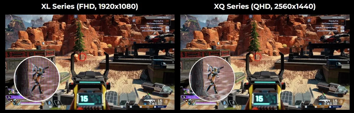 Tối ưu tầm nhìn game Apex Legends trên ZOWIE XQ2566X