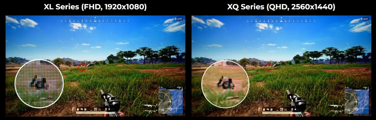 Tối ưu tầm nhìn game PUBG trên ZOWIE XQ2566X